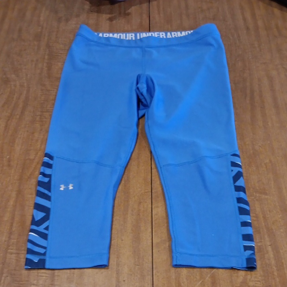 Under Armour  Vibrant Blue Capri Leggings